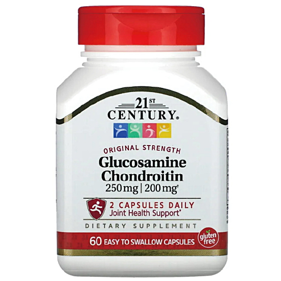 21st 센츄리 글루코사민 콘드로이친 250mg 200mg 60캡슐