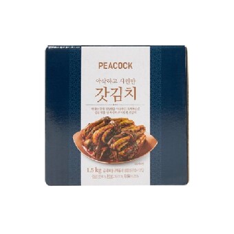 피코크 아삭하고 시원한 갓김치 1.5kg