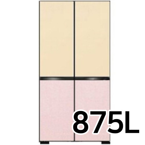 삼성전자 비스포크 글램 RF85C9001 (바닐라+핑크)_이미지