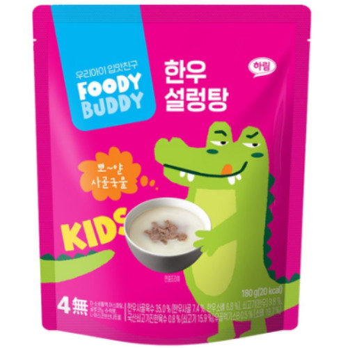 하림 푸디버디 한우 설렁탕 180g (7개)