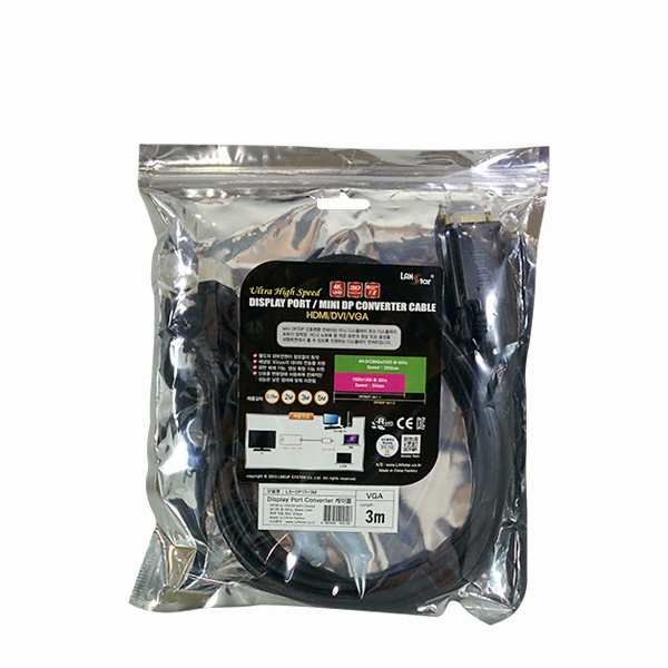 ���ξ��ý��� LANSTAR DisplayPort (���÷�����Ʈ) to VGA ���̺�