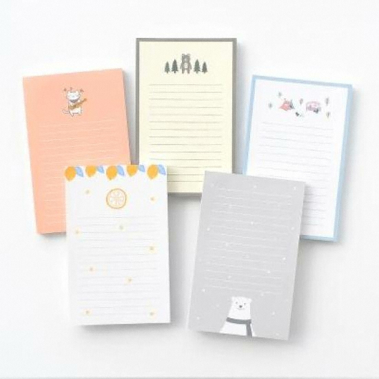 모노라이크 디자인 메모패드 딜라이트 (Polar bear)_이미지