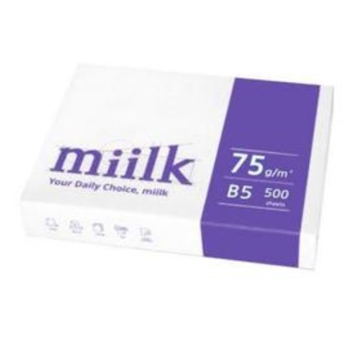 한국제지 밀크 복사용지 B5 75g (500매)_이미지