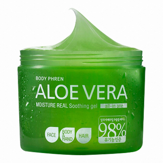 과일나라 알로에베라 모이스처 리얼 수딩 젤 500ml (3개)_이미지