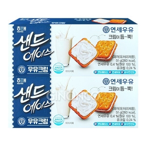 해태제과 샌드 에이스 우유크림 51g (2개)_이미지