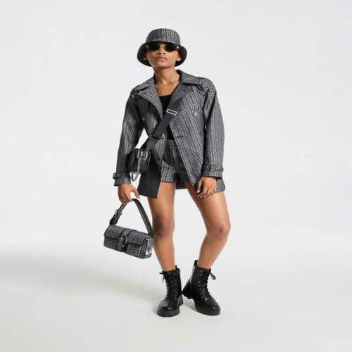 마이클코어스 정가 920000원 MK2000 로고 자카드 트렌치 코트 MT520IPHN836_이미지