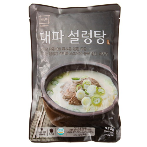 장터 담뿍 대파 설렁탕 550g (8개)_이미지