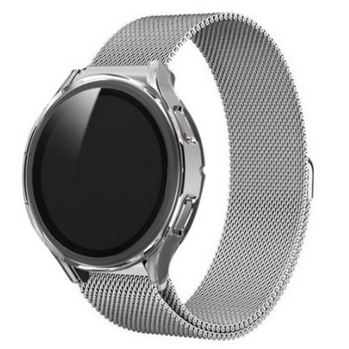 림스테일 갤럭시워치7 메탈 스트랩+액정보호형 풀커버 케이스 (44mm)_이미지