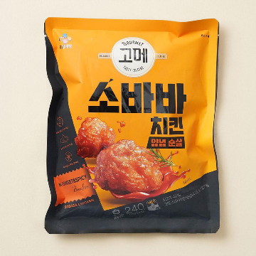 CJ제일제당 고메 소바바 양념 순살치킨 240g (3개)_이미지