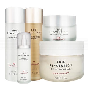 타임 레볼루션 더퍼스트 에센스 로션 앰플 크림 세럼 패드