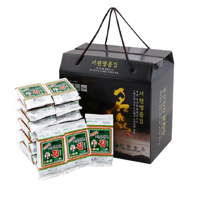 바다친구 서천 명품김 도시락김 4g 15개