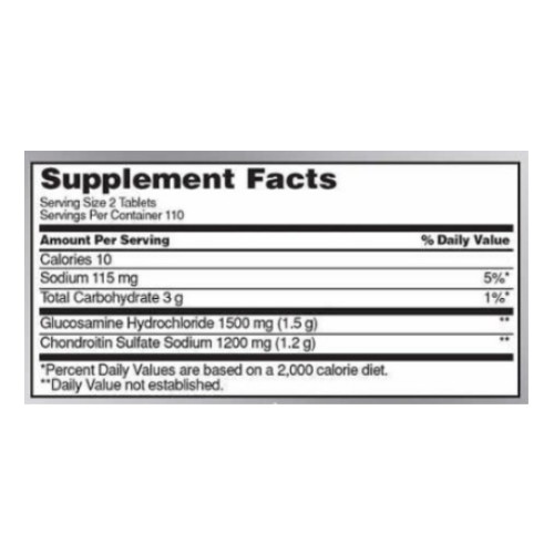 커클랜드 글루코사민 1500mg 콘드로이친 1200mg 280정 (1개)_이미지