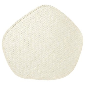이케아 SSG 파드피스크 식탁<b>매트</b> <b>야자</b>잎 핸드메이드 37x35cm 이자잎 폴리에스테르