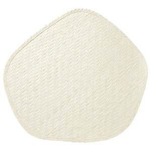 이케아 SSG 파드피스크 식탁<b>매트</b> <b>야자</b>잎 핸드메이드 37x35cm 이자잎 폴리에스테르