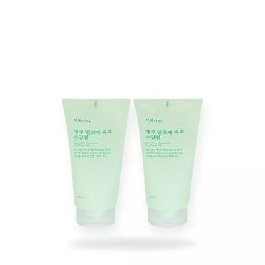  식물나라 제주 알로에 촉촉 수딩젤 200ml [2개]
