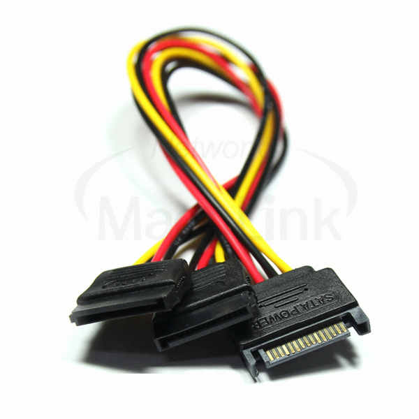SATA-SATA 전원 Y 케이블 젠더