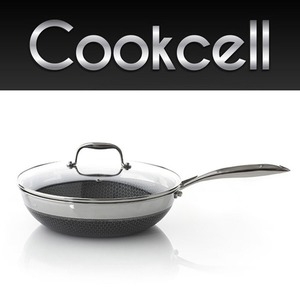 블랙큐브 쿡셀 통3중 더블 궁중팬+유리뚜껑 [26cm]