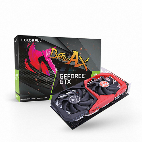 COLORFUL 지포스 GTX 1650 SUPER 토마호크 D6 4GB_이미지