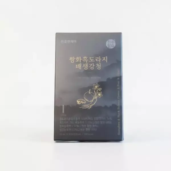 천호엔케어 쌍화흑도라지 배생강청 10ml 30포 (5개)_이미지
