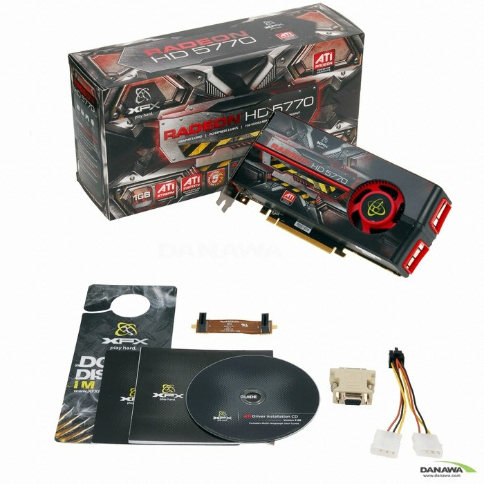 XFX �󵥿� HD 5770 D5 1GB C9