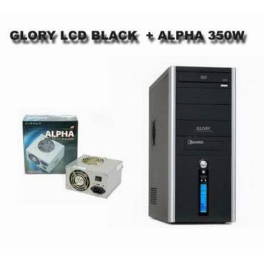 캐비넷 Glory LCD 블랙 (Alpha350W)_이미지