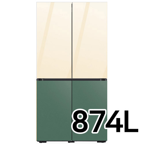 삼성전자 비스포크 글램 RF85C90J1 (바닐라+그리너리)_이미지