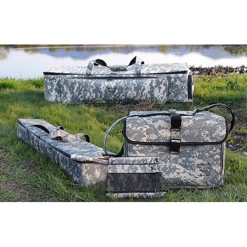 강원산업 해강천 SF밀리터리 민물낚시가방 3종 세트