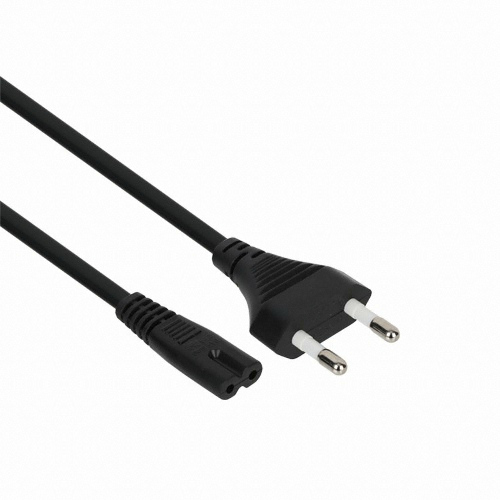 강원전자 NETmate 250V 전용 2구(8자) AC 파워 케이블 (NMP-KPC813B, 1.3m)_이미지