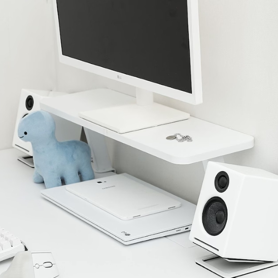 바른 자세 클램프형 컴퓨터 모니터받침대