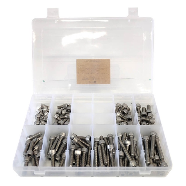 이노공구 육각렌치볼트 유두 스텐 10종 세트 M8 W105 (100pcs)_이미지