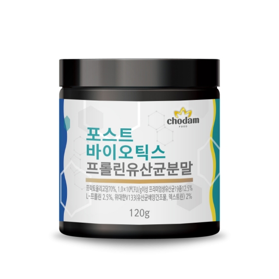 초담식품 포스트바이오틱스 프롤린유산균 분말 120g (1개)_이미지
