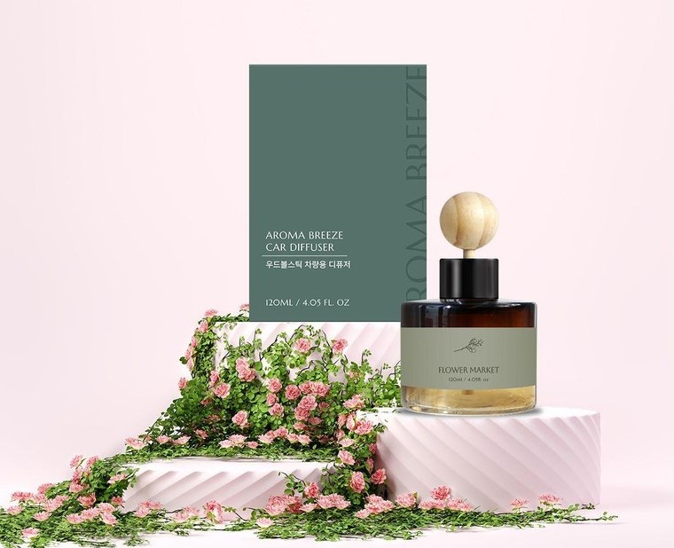 아로마브리즈 우드스틱 차량용 디퓨저 120ml