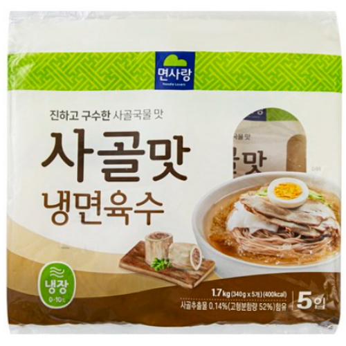 면사랑 사골맛 냉면육수 냉장 340g이미지입니다. 누르면 해당 게시물로 새창이동합니다.