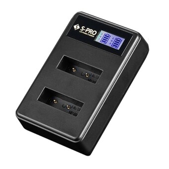 S-PRO SONY <b>NP-FW50</b> 호환 듀얼충전기