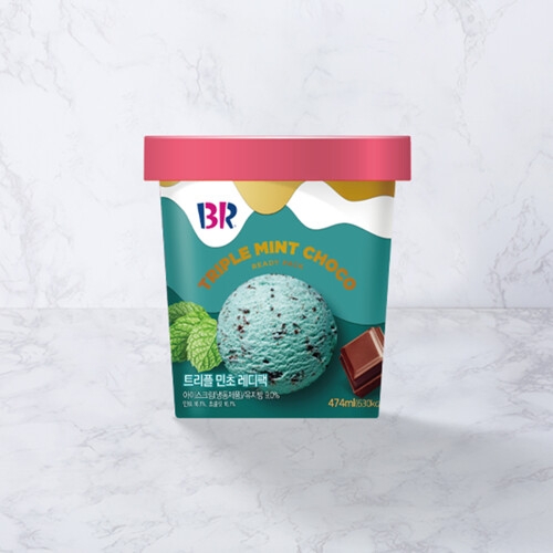 배스킨라빈스 배스킨라빈스 레디팩 474ml (플레이버 선택1) (1개)