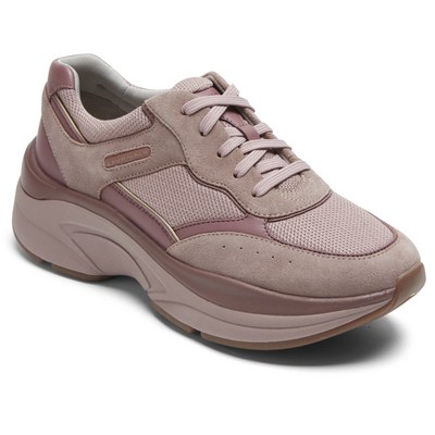 락포트 여성용 프로워커 넥스트 레이스업 스니커즈 CI9964 MAUVE 250_이미지