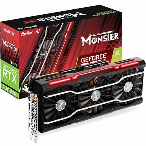 이엠텍 HV 지포스 RTX 2080 SUPER BLACK MONSTER V2 D6 8GB