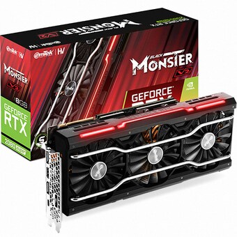 이엠텍 HV 지포스 RTX 2080 SUPER BLACK MONSTER V2 D6 8GB