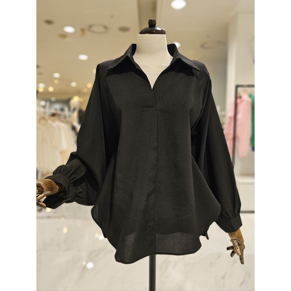  나인스텝 반오픈셔츠 N24NS4303
