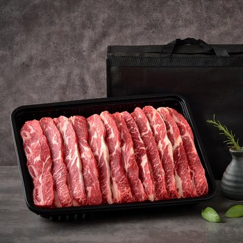 푸드코스트  리얼블랙 블랙앵거스 LA갈비 선물세트 3kg