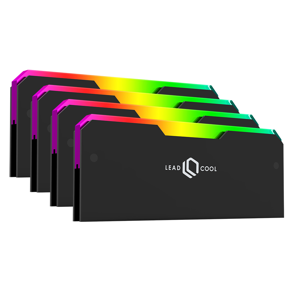 LEADCOOL RH-1 EVO ARGB 메모리 방열판 블랙이미지입니다. 누르면 해당 게시물로 새창이동합니다.