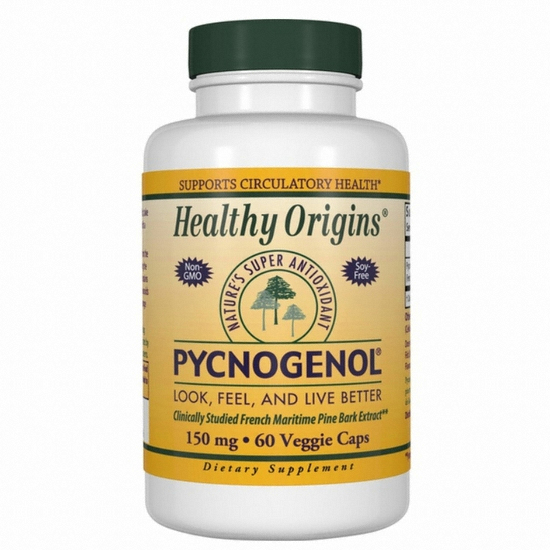 헬시오리진스  피크노제놀 150mg 60베지캡슐 (해외) (1개)