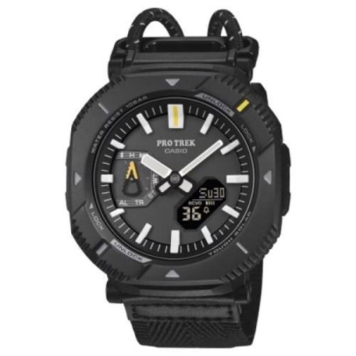 G-SHOCK PRJ-B001B-1DR LIC 로터리가드베젤 터프솔라 블루투스 번지코드밴드
