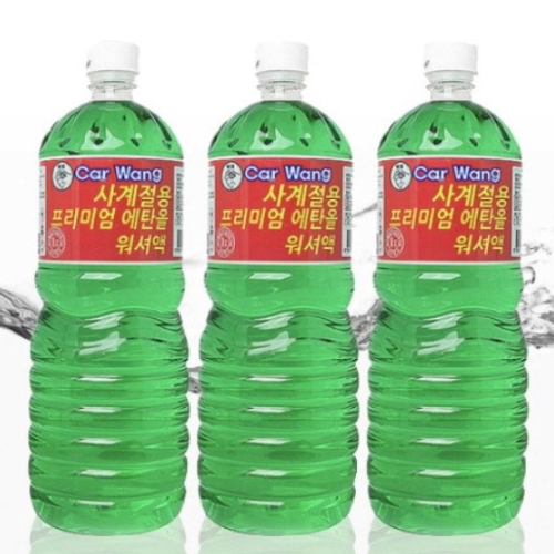 양표서진산업 카왕 사계절 프리미엄 천연 에탄올 워셔액 1.8L (3개)_이미지