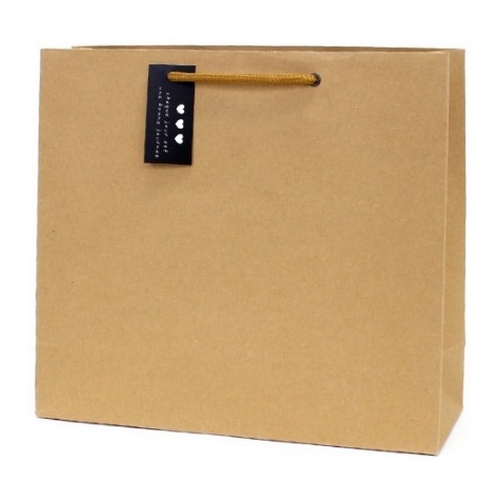 포포팬시 무지 크라프트 쇼핑백 5호 (10개)_이미지