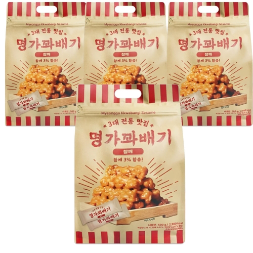 에이플러스 명가꽈배기 참깨 500g (4개)_이미지