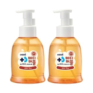 오쎄 메디버블 항균 핸드 워시 로즈향 500ml (2개)