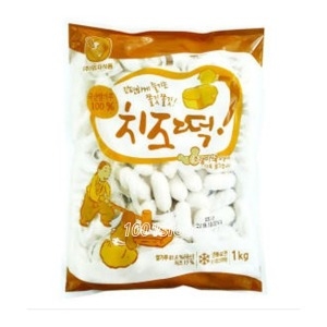 엄지식품 엄지 치즈떡 1kg 쌀떡볶이 국산쌀가루