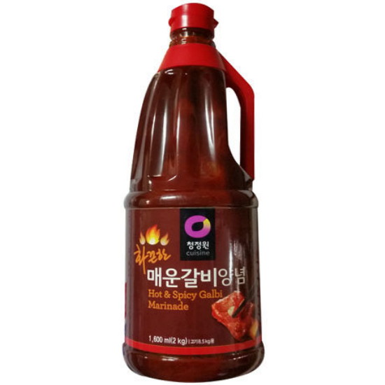 청정원 화끈한 매운갈비 양념 2kg (1개)_이미지