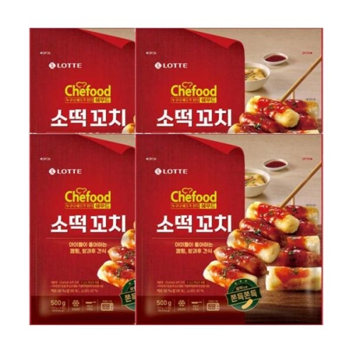 롯데푸드 쉐푸드 소떡꼬치 500g
